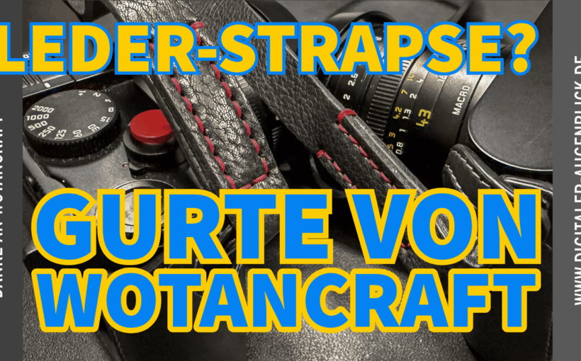 Fotograf und Videograf Jörg Langer aus Wehrheim - testet Wotancraft Gurte aus Taiwan