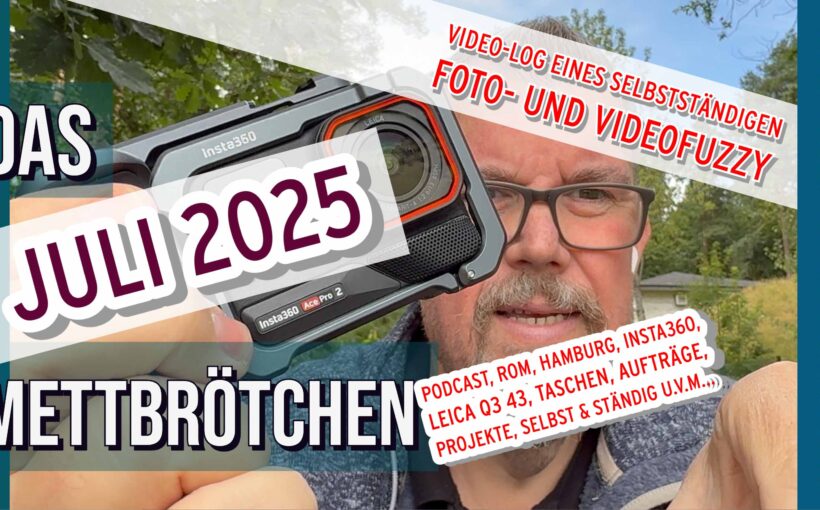 Fotograf und Videograf Jörg Langer schnackt aus seinem Alltag aus dem Monat Juli in diesem Vlog.