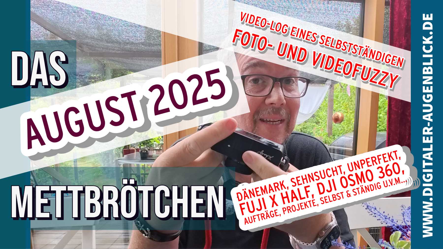Fotograf und Videograf Jörg Langer aus dem Hochtaunuskreis - VLOG August 2025