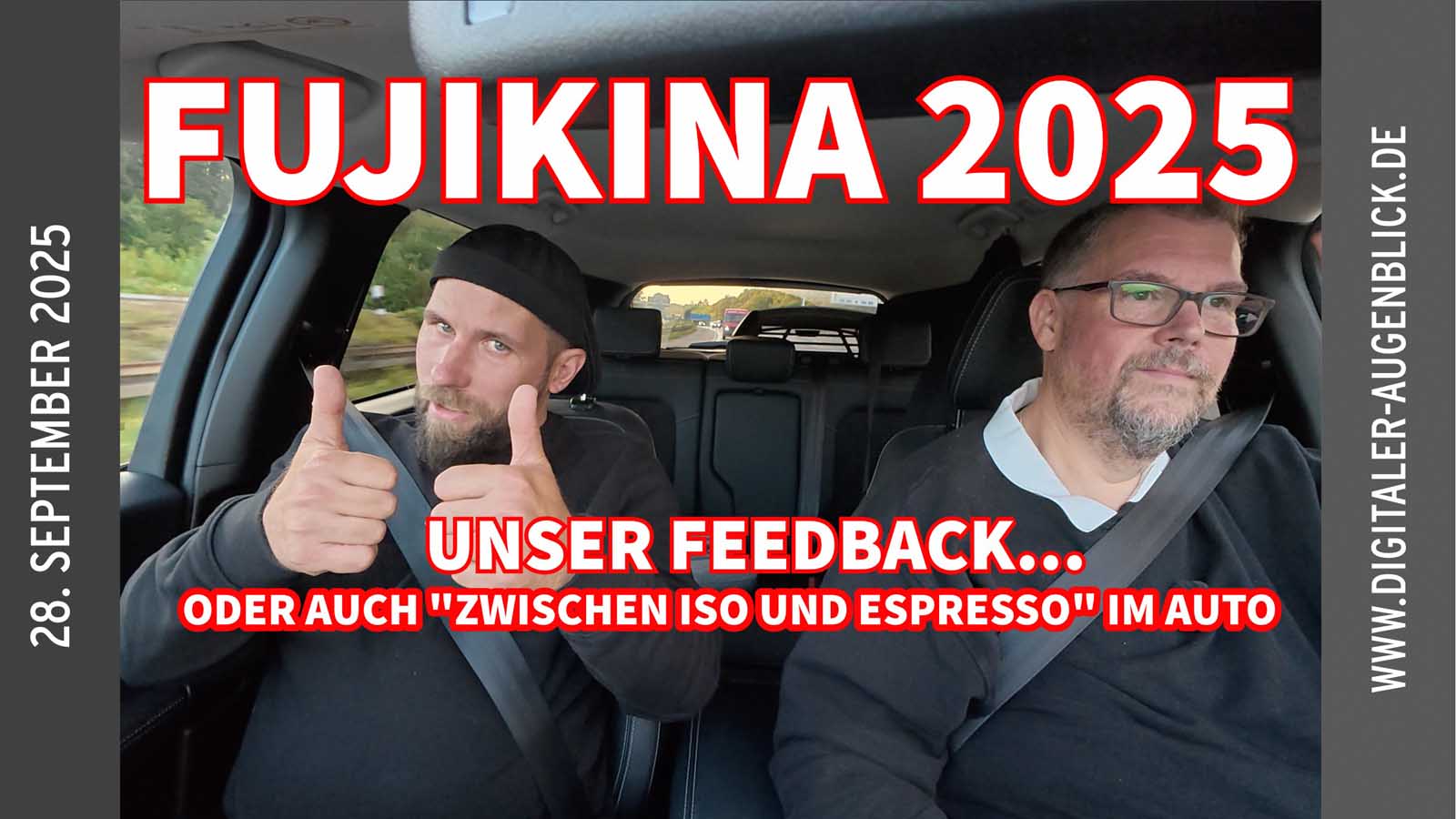 Marco Reinhold und Jörg Langer berichten von der Fujikina 2025 in Köln