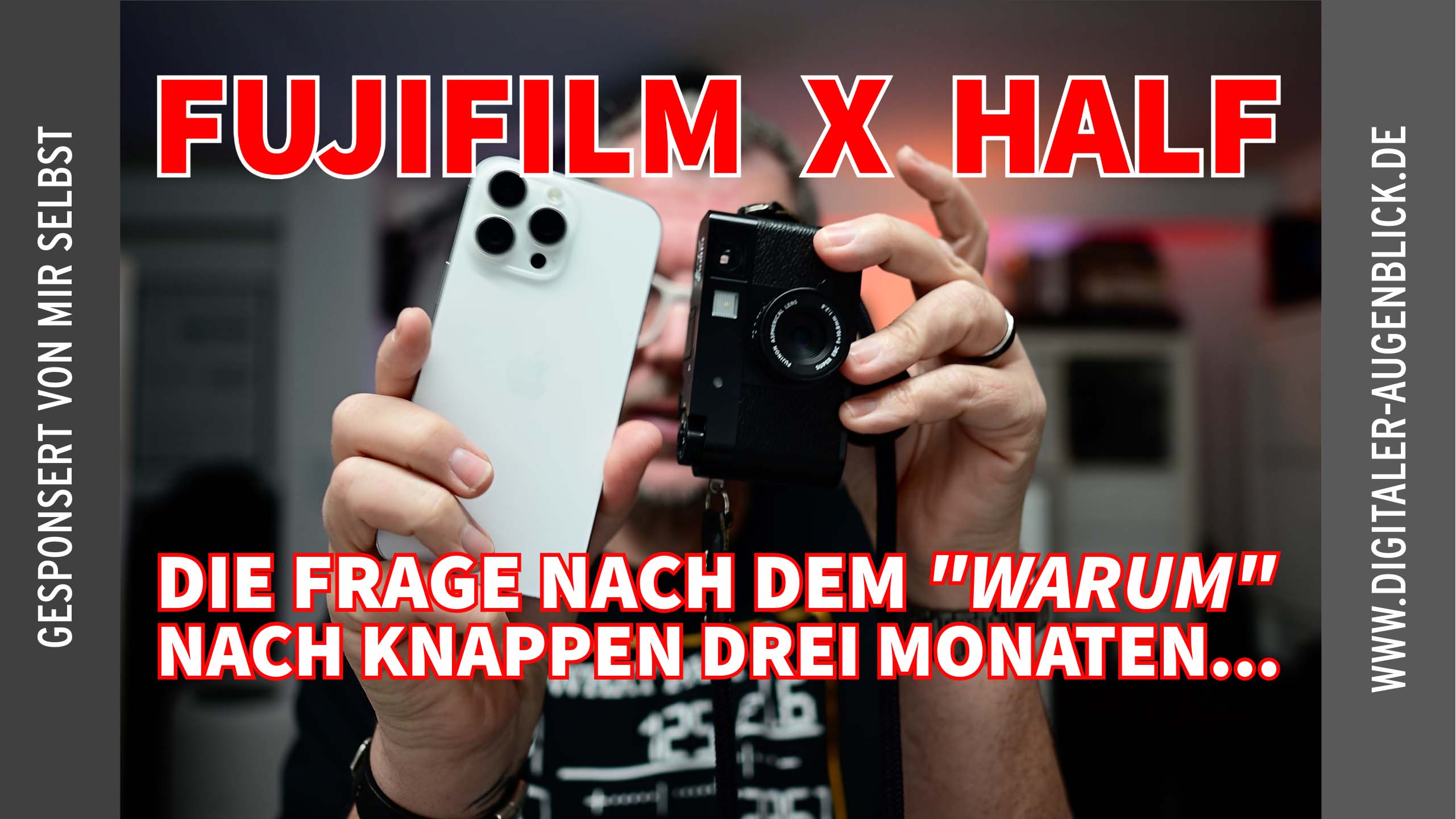 Fotograf und Videograf Jörg Langer aus Wehrheim im Hochtaunuskreis berichtet über seine Fujifilm x half "Spaßkamera"