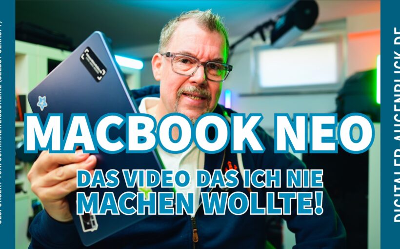 Content Creator Jörg Langer erzählt über sein Macbook Neo