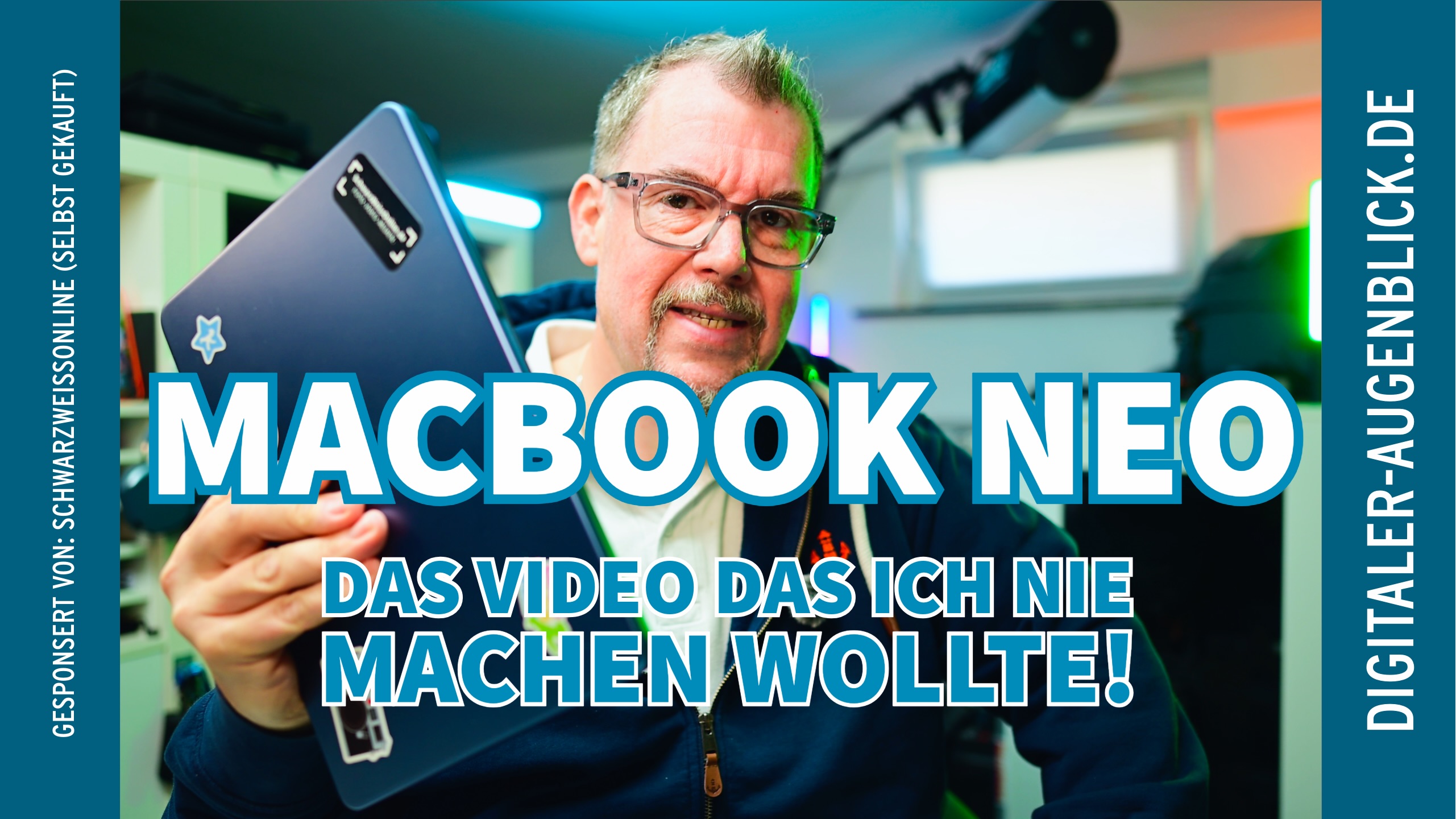 Content Creator Jörg Langer erzählt über sein Macbook Neo