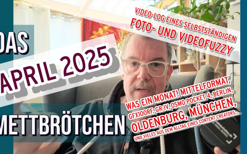 Content Creator Jörg Langer und sein VLOG - April 2026